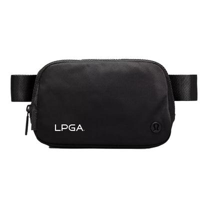 lululemon LPGA Everywhere Belt Bag - Small in Black - Front View