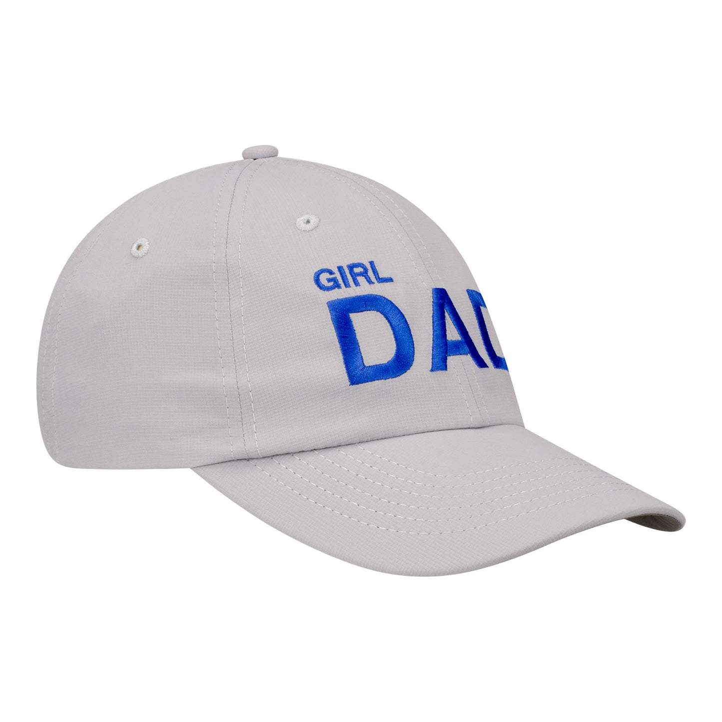 Imperial LPGA Girl Dad Hat in Fog - Angled Front Right View