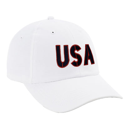 Imperial 2024 Solheim Cup Ladies Team USA Performance Hat in White - Front View