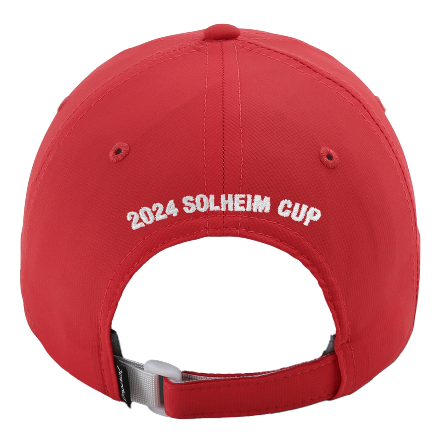 Imperial 2024 Solheim Cup Ladies U.S. Team Performance Hat in Red - Back View