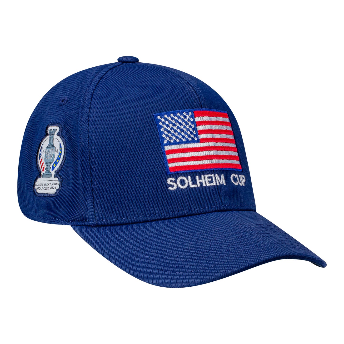 G/Fore 2024 Solheim Cup Flag Hat in Navy - Angled Right Side View