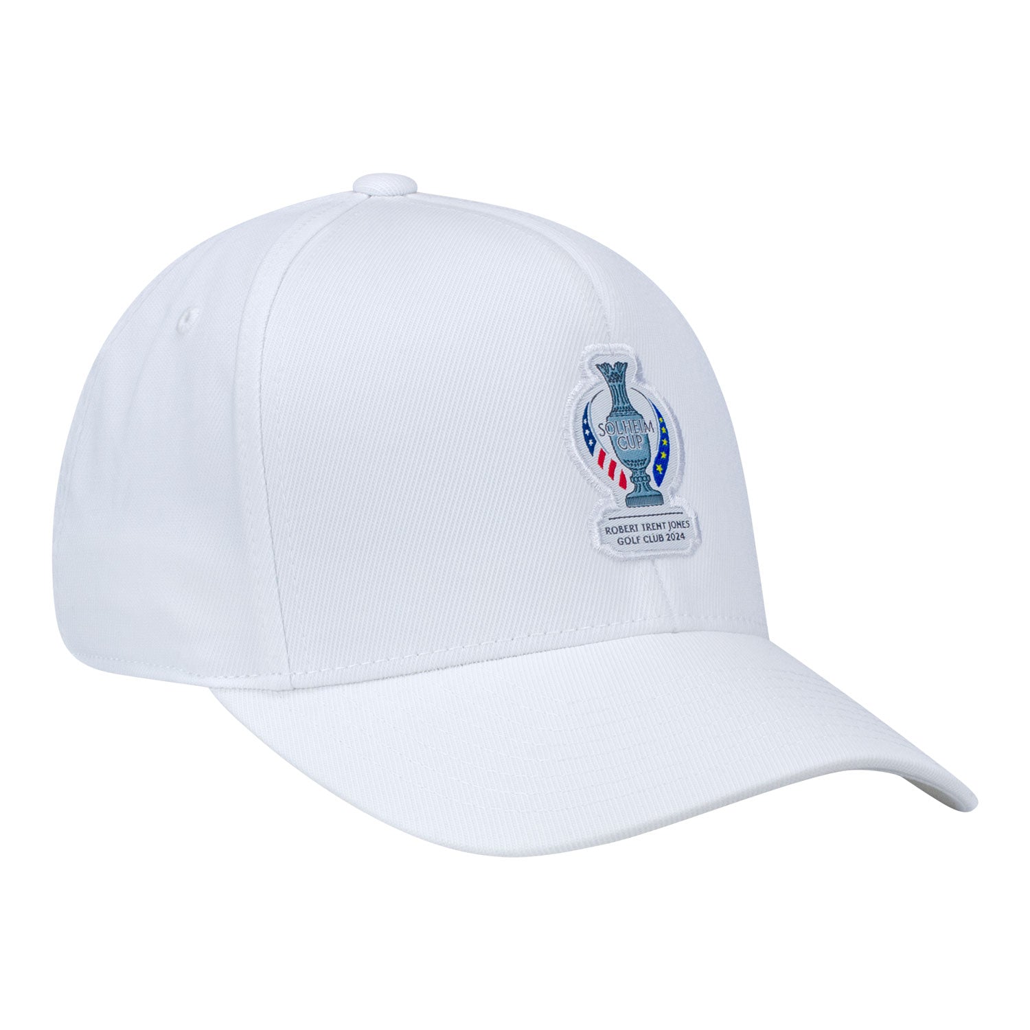 G/Fore 2024 Solheim Cup Event Hat in White - Angled Right Side View