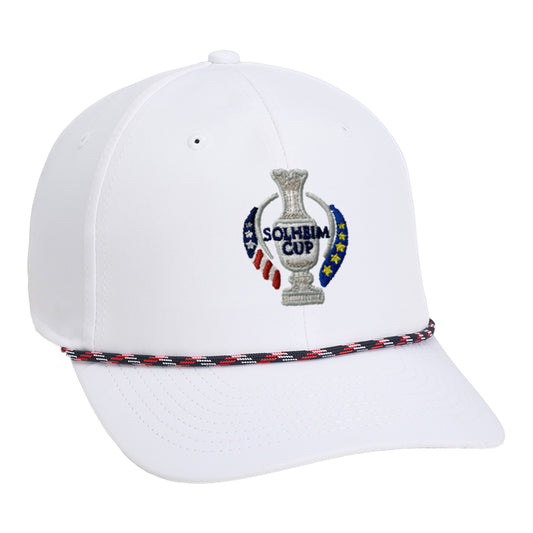 Imperial 2024 Solheim Cup Event Rope Hat in White - Front View