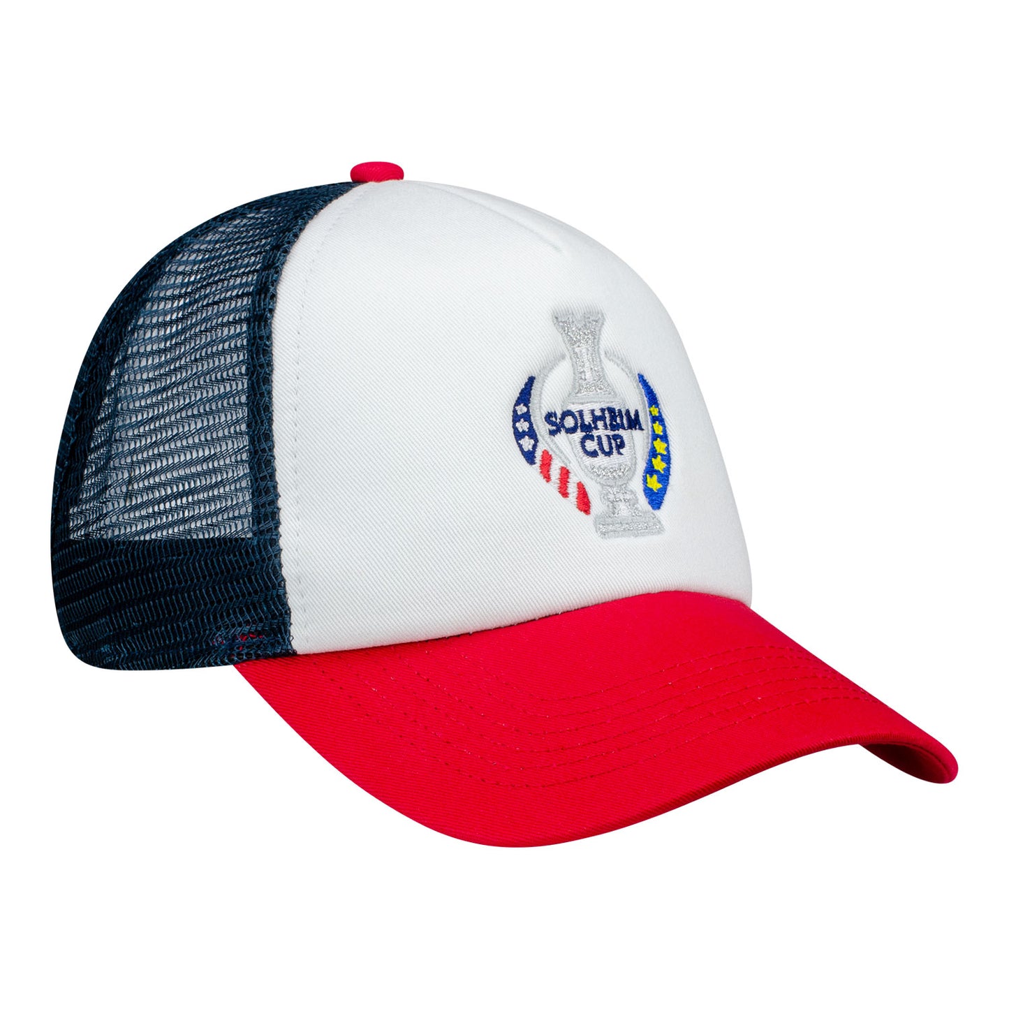 Imperial 2024 Solheim Cup Event Trucker Hat in White - Angled Front Right View