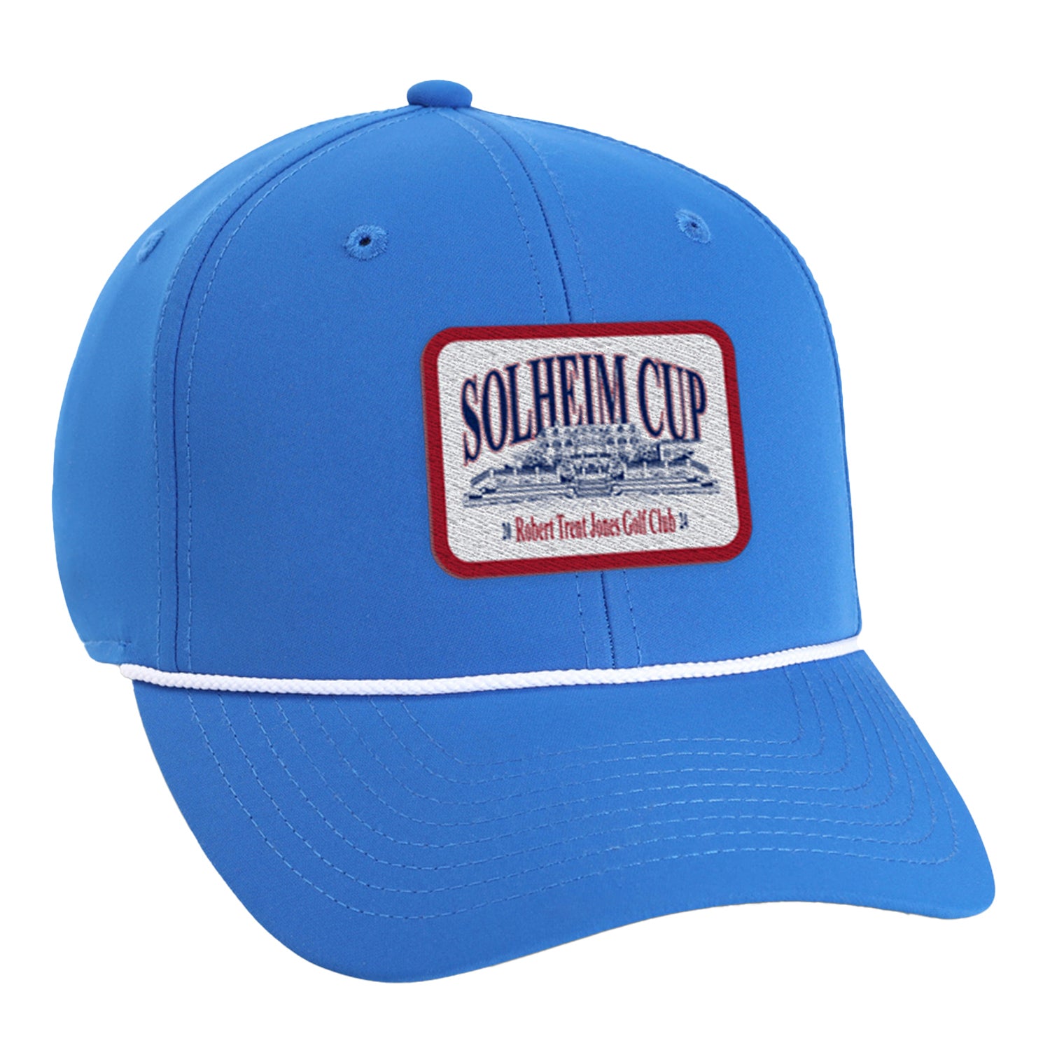 Barstool 2024 Solheim Cup Clubhouse Patch Rope Hat in Royal - Front View