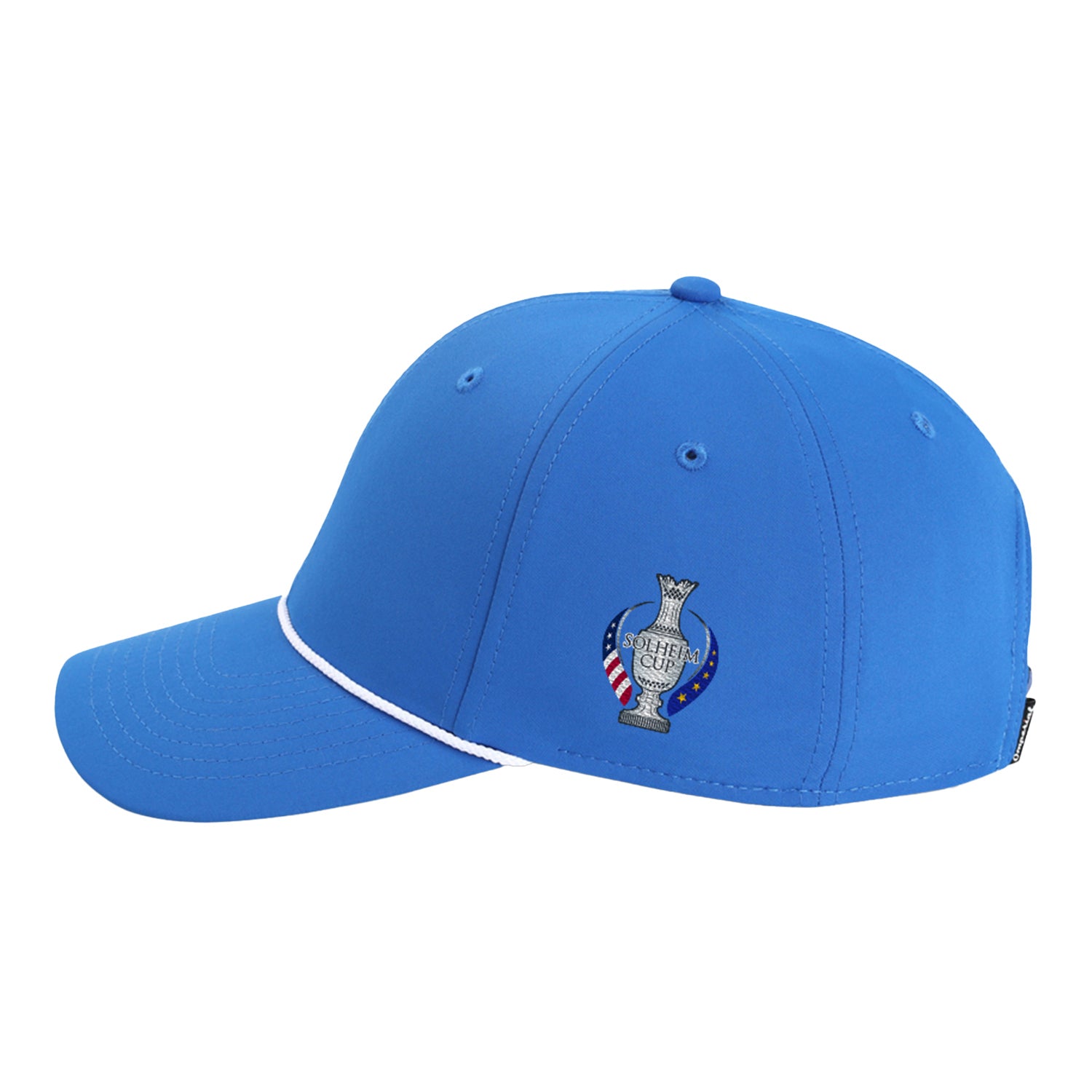 Barstool 2024 Solheim Cup Clubhouse Patch Rope Hat in Royal - Left Side View