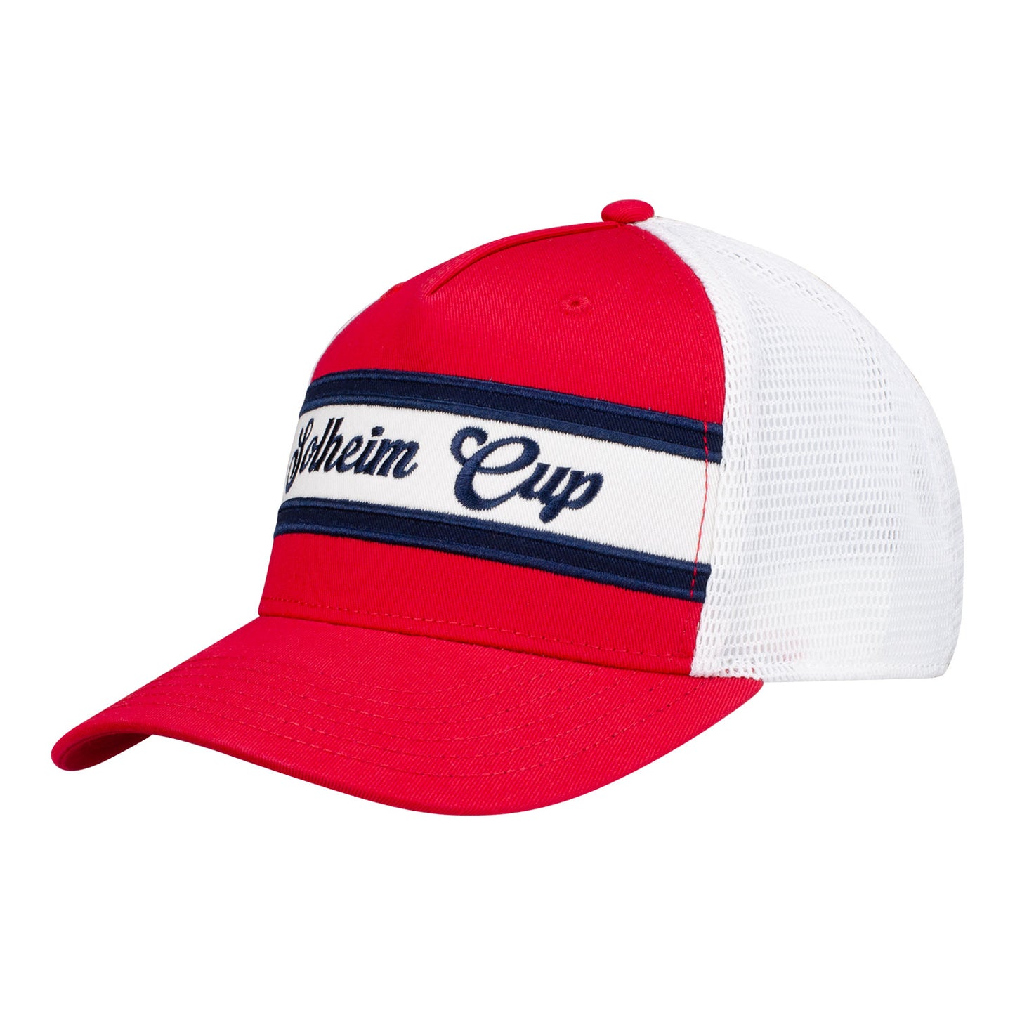 Ahead 2024 Solheim Cup Wave Rider Hat in Red - Angled Front Left View