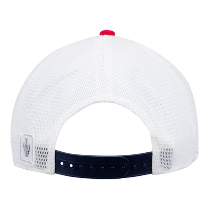 Ahead 2024 Solheim Cup Wave Rider Hat in Red - Back View