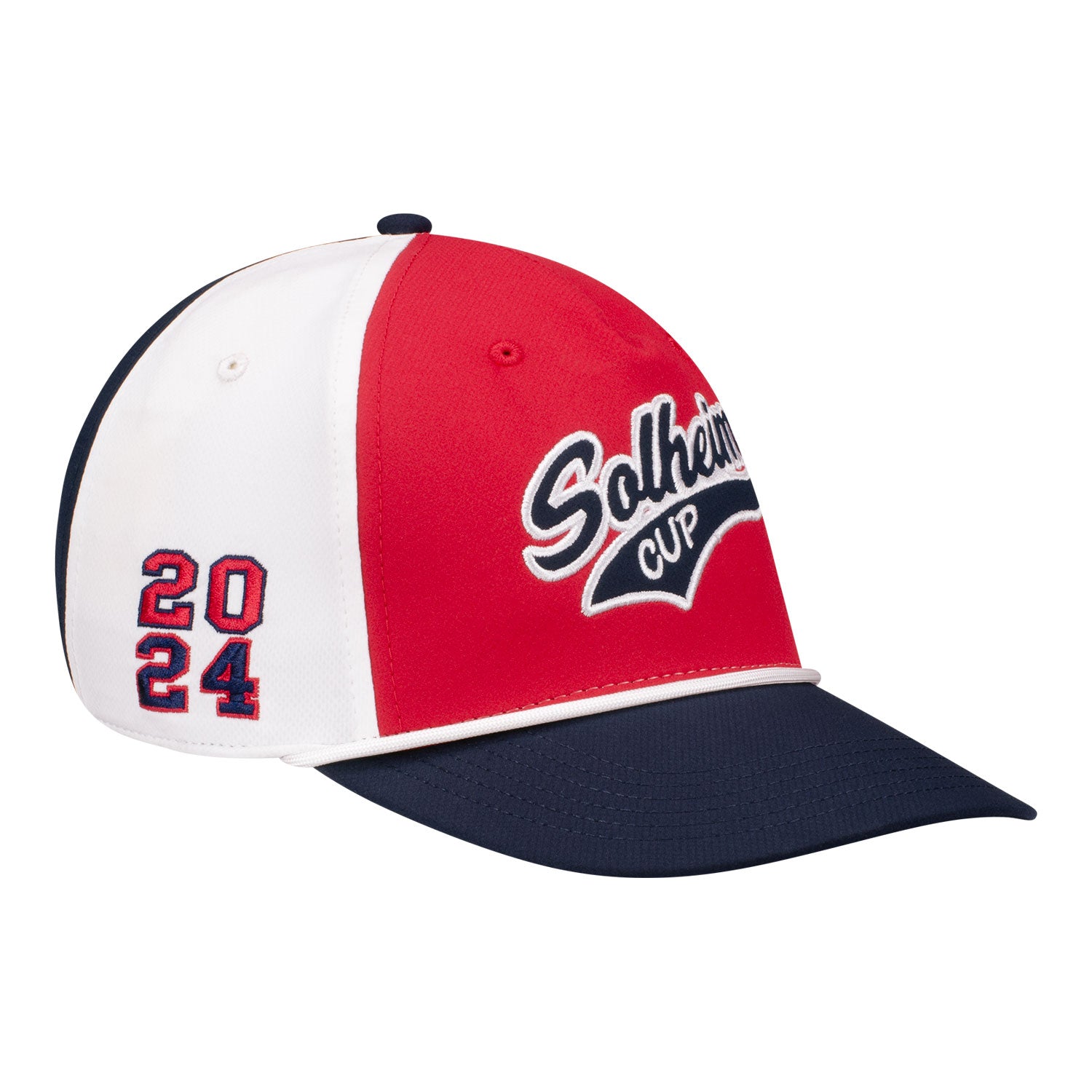 Ahead 2024 Solheim Cup Aerosphere Tech Hat in Red - Angled Right Side View