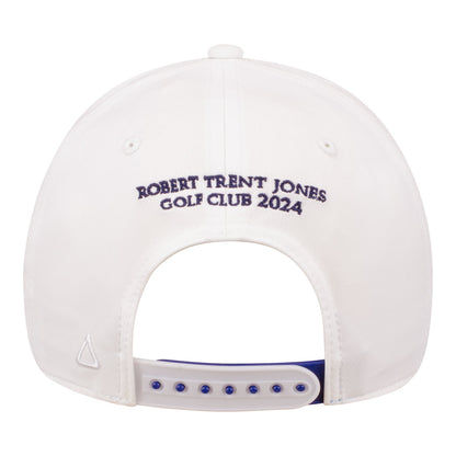 Ahead 2024 Solheim Cup Alto Tech Rope Hat in White and Navy - Back View