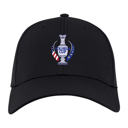 Ahead 2024 Solheim Cup Ultimate Fit Tech Structured Hat in Black - Front View