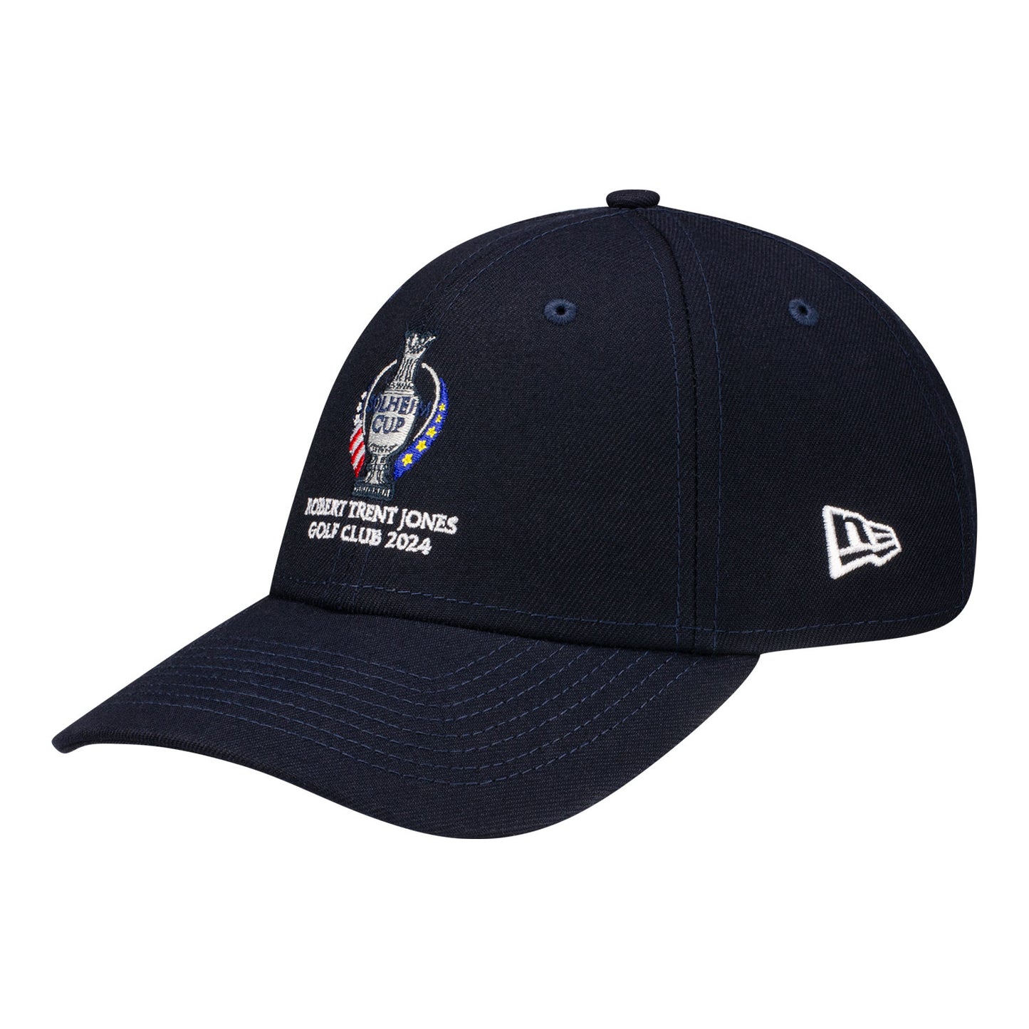 New Era 2024 Solheim Cup Trophy Logo Hat in Navy - Angled Front Left View